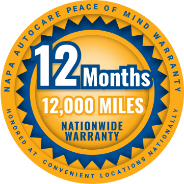 12 Months 24,000 Miles Warranty